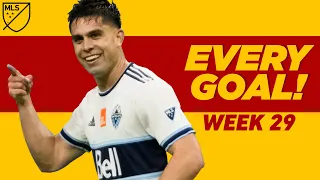 Watch EVERY MLS Goal from Week 29 | Brian White first career hat trick, João Paulo Individual Effort