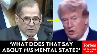 JUST IN: Jerry Nadler Plays Video Montage To Attack Trump's Mental Fitness At Robert Hur Hearing