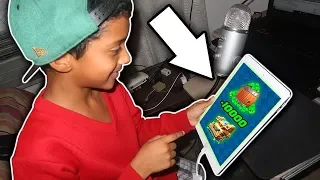 MI PRIMO DE 10 AÑOS ME GASTA MIS GEMAS EN CLASH ROYALE *termina mal* | TheDonato