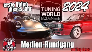 Tuning World Bodensee 2024 - erstes Video - Presse-Rundgang ein Tag zuvor