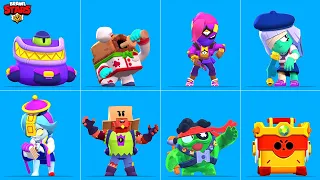 Brawl stars Halloween update new skins winning and losing animation