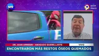 ENCONTRARON MÁS RESTOS ÓSEOS QUEMADOS - NOTICIERO 9