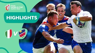A Cracker in Pool A! | Italy v Namibia | Rugby World Cup 2023 Highlights