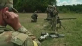 Ukrainian service members learn new weapons