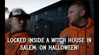 LOCKED INSIDE the Salem Witch house, ON HALLOWEEN NIGHT!