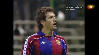 SUPERCOPA 1992 FINAL VUELTA ATLÉTICO MADRID – FC BARCELONA