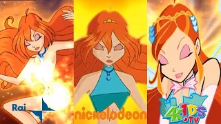 BLOOM GETS HER ENCHANTIX DUB COMPARISON | WINX CLUB - SEASON 3