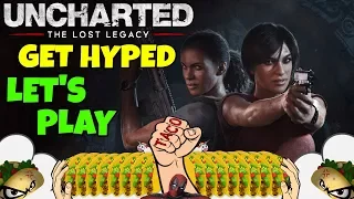UNCHARTED: The Lost Legacy - Let's Play | Chapters 1 - 4 | Livestream 🔴