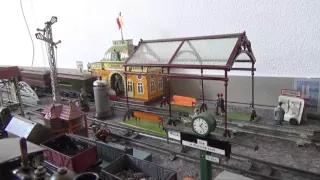 Vintage tinplate 0 gauge live steam: Märklin 4000 LNER test runs