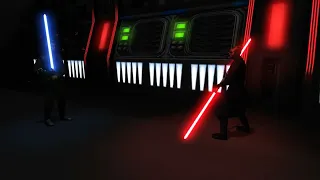 Jedi Academy Anakin Skywalker vs Darth Maul