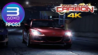 RPCS3 0.0.14 | Need for Speed Carbon 4K 60FPS UHD | PS3 Emulator Gameplay