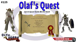 OSRS│How To Complete Olaf's Quest Quest 2021│Urdu And Hindi