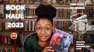 First Book Haul of 2023 | 20+ books , Black romances, fantasy, + more