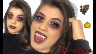 Vampire Halloween Makeup Tutorial 2017 🎃