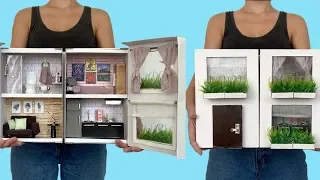 DIY Miniature - Dollhouse in the Shoe Box