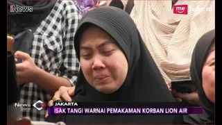 Isak Tangis Warnai Pemakaman Deny Maulana, Instruktur Pramugari Lion Air - iNews Sore 09/11