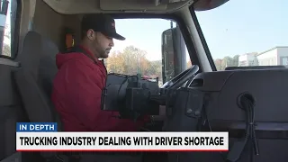 'Not everybody's raising their hand to become a professional truck driver'