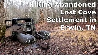 Hiking Lost Cove Settlement and River in Erwin Tennessee