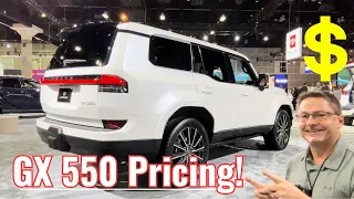 Pricing! 2024 Lexus GX 550 Pricing for All Grades!