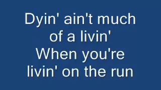 Jon Bon Jovi Dyin' Aint Much Of Livin' Lyrics