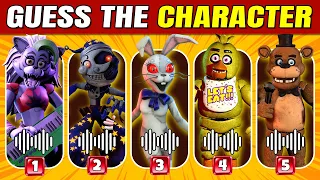 Guess The FNAF Character by Emoji  & Voice - Fnaf Quiz | Five Nights At Freddys| Freddy, Foxy, Chica