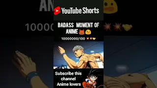 Badass moment of anime workout😈😲 #anime #shorts