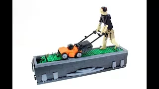 LEGO Lawn Mower Kinetic Sculpture 3