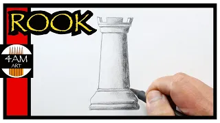 How to Draw Chess Pieces Part 2: The Rook