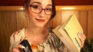 ASMR | Librarian Roleplay 📚 (Book Sounds, Typing, Writing, Stamping)