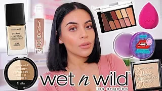 EVERYDAY MAKEUP ROUTINE USING ONLY WET N WILD: NEW DEWY FOUNDATION!  *affordable + long wearing*