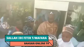 BIDIYON YADDA TSOHON GWAMNAN JIHAR ZAMFARA HON ABDUL'AZIZ YARI ABUBAKAR YAGUDANAR DA SALLAH IDI