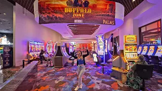 Playing Slots In The Las Vegas BUFFALO ZONE!