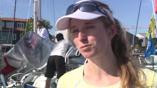 Solitaire Bompard Le Figaro - ITV de Cécile Laguette (Deauville)