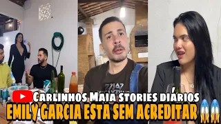 🌻 CARLINHOS MAIA REVELA SEGREDO DE BABAL E EMILY GARCIA FICA CHOCADA😱😱