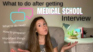 HOW to PREPARE for MEDICAL SCHOOL INTERVIEWs after getting an OFFER for an MMI **IMPORTANT GUIDE**