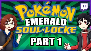 TOO MUCH WATER - Pokemon Emerald Randomized Soullocke w/ RisXch Part 1 - Streamed 04/13/2024