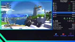 Sonic Unleashed - All Day Stages Speedrun in 30:52 (Former World Record)