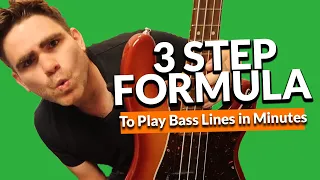 The 3 Step Formula To Play Bass Lines In Minutes