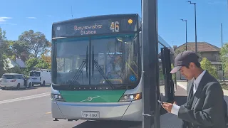 [Confusing+Lame] Transperth Bus Route No. 46 (TP3382) Bayswater Bus Depot to Bayswater Station