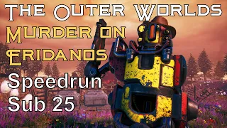 The Outer Worlds: Murder on Eridanos in 24:43 [WR]