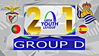 Benfica U19 2-1 Real Sociedad U19 | UEFA YOUTH LEAGUE