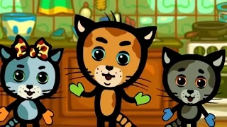 Three little kittens, they lost their mittens | Nursery Rhymes with lyrics 😺😺😺Three Kittens