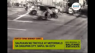 Balitang Amianan: Salpukan ng Motorsiklo at Tricycle, Nahuli-Cam