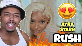 Ayra Starr - Rush (Official Music Video) REACTION