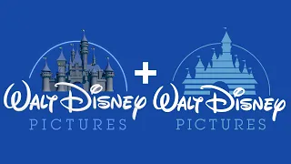 Walt Disney Pictures logo (Pixar and 1985-2006 mashup)