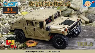 Nicht ganz perfekt, aber sehr, sehr gut! CaDA C61036W Humvee |Teil 3