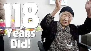 Kane Tanaka Turns 118 Years Old!