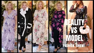 Fall Fashions & Try-On! MODEL vs REALITY - Over 65 Style