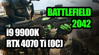 RTX 4070 Ti | i9 9900K @4.8GHz | Battlefield 2042 | Max. Settings | WQHD/2560x1440/2K