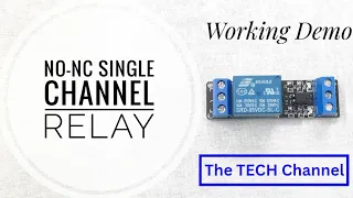 NO NC Relay (1-Channel) DC 5V with Optocoupler Isolator